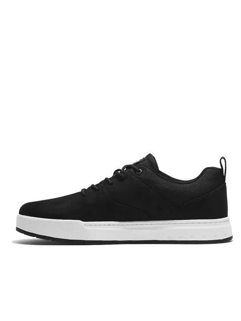 MAPLE GROVE Buty sportowe typu Oxford ze sk&oacute;ry nubukowej CZARNY ODRZUT - Buty męskie