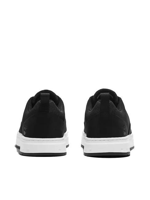 MAPLE GROVE Buty sportowe typu Oxford ze sk&oacute;ry nubukowej CZARNY ODRZUT - Buty męskie