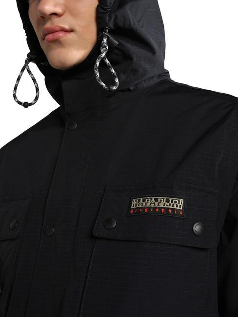 URBAN MODULAR Kurtka z odpinanymi rękawami czarny 041 - Kurtki męskie
