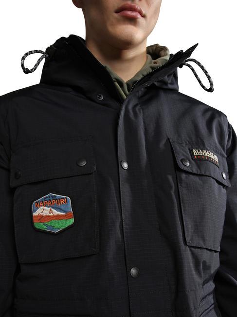 URBAN MODULAR Kurtka z odpinanymi rękawami czarny 041 - Kurtki męskie