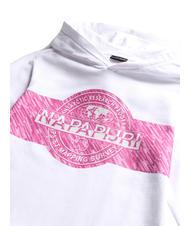NAPAPIJRI KIDS B-PINZON Bluza z kapturem bawełniana Jasnobiały - Bluzy dziecięce - 3