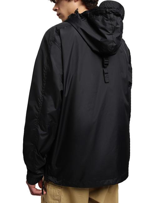 NORTHFARER SUMMER Kurtka anorak czarny 041 - Kurtki męskie