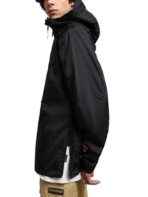 NORTHFARER SUMMER Kurtka anorak czarny 041 - Kurtki męskie