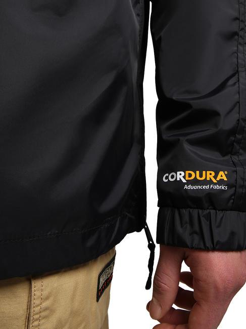 NORTHFARER SUMMER Kurtka anorak czarny 041 - Kurtki męskie