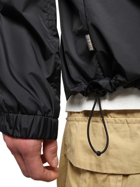 NORTHFARER SUMMER Kurtka anorak czarny 041 - Kurtki męskie