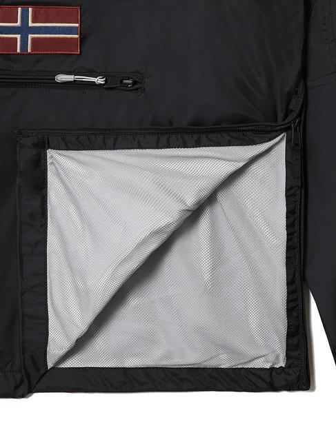 NORTHFARER SUMMER Kurtka anorak czarny 041 - Kurtki męskie