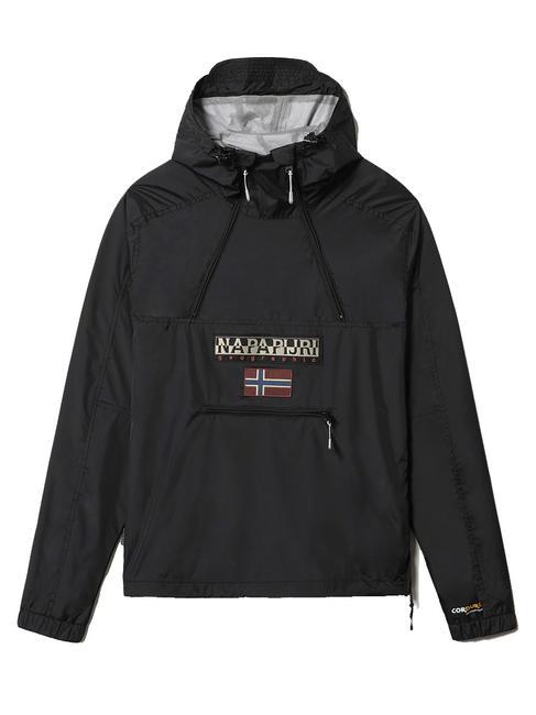NORTHFARER SUMMER Kurtka anorak czarny 041 - Kurtki męskie