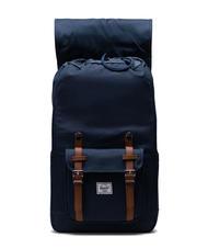 HERSCHEL LITTLE AMERICA  Plecak standardowy granatowy - Plecaki szkolne i rekreacyjne - 3