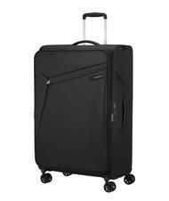 SAMSONITE LITEBEAM Duży, rozszerzalny w&oacute;zek CZARNY - W&oacute;zki p&oacute;łsztywne - 3