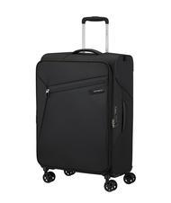 SAMSONITE LITEBEAM Średni w&oacute;zek rozszerzalny CZARNY - W&oacute;zki p&oacute;łsztywne - 3