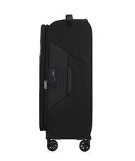 SAMSONITE LITEBEAM Średni w&oacute;zek rozszerzalny CZARNY - W&oacute;zki p&oacute;łsztywne - 4