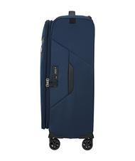 SAMSONITE LITEBEAM Średni w&oacute;zek rozszerzalny granatowy - W&oacute;zki p&oacute;łsztywne - 4