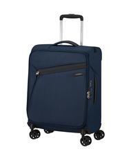 SAMSONITE LITEBEAM Mały w&oacute;zek granatowy - Bagaż podręczny - 3