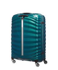 SAMSONITE LITE-SHOCK Bardzo duży, ultralekki w&oacute;zek niebieski benzynowy - W&oacute;zki twarde - 4