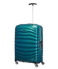 SAMSONITE LITE-SHOCK Bardzo duży, ultralekki w&oacute;zek niebieski benzynowy - W&oacute;zki twarde - 9