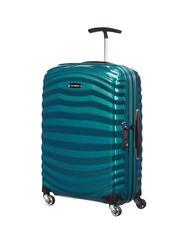 SAMSONITE LITE-SHOCK Średniej wielkości, ultralekki w&oacute;zek niebieski benzynowy - W&oacute;zki twarde - 3