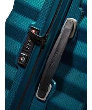 SAMSONITE LITE-SHOCK Średniej wielkości, ultralekki w&oacute;zek niebieski benzynowy - W&oacute;zki twarde - 7