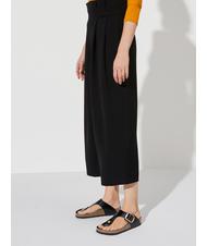 BIRKENSTOCK GIZEH BIG BUCKLE Klapki ze sk&oacute;ry lakierowanej świecić na czarno - Buty damskie - 6