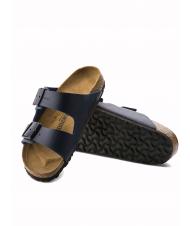 BIRKENSTOCK ARIZONA Sandały Birko-Flor niebieski - Buty uniseks - 5
