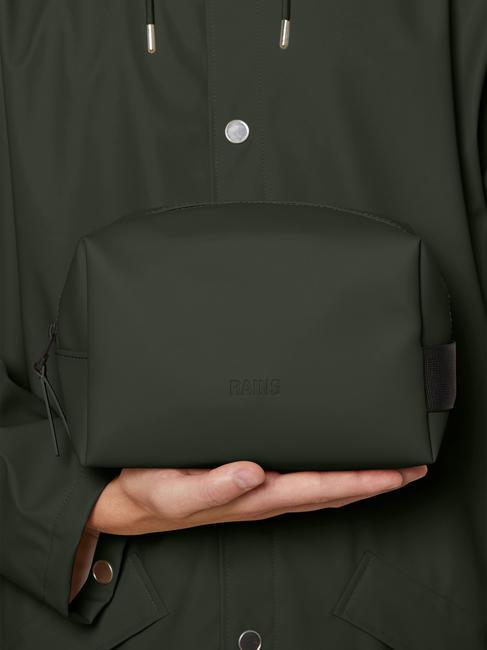 WASH BAG Niezbędne piękno zielony - Kosmetyczka