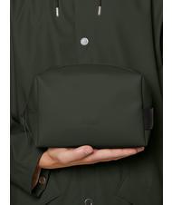 RAINS WASH BAG Niezbędne piękno zielony - Kosmetyczka - 3