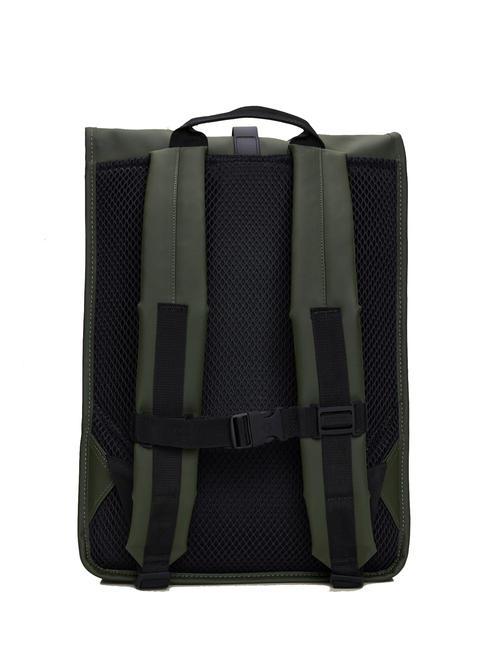 ROLLTOP RUCKSACK Duży wodoodporny plecak zielony - Plecaki szkolne i rekreacyjne