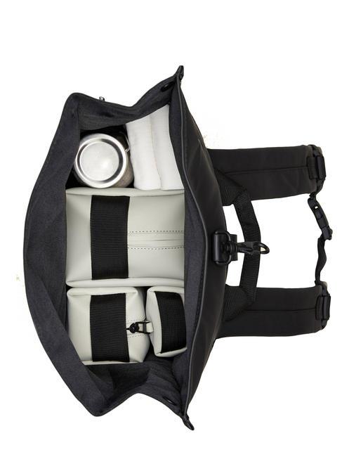 ROLLTOP RUCKSACK Duży wodoodporny plecak czarny - Plecaki szkolne i rekreacyjne