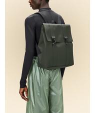 RAINS MSN BAG Wodoodporny plecak miejski zielony - Plecaki szkolne i rekreacyjne - 4