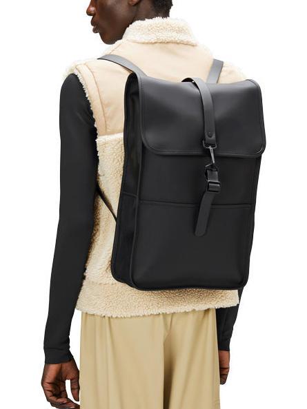 BACKPACK Wodoodporny plecak czarny - Plecaki szkolne i rekreacyjne