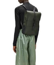 RAINS BACKPACK MINI Wodoodporny plecak zielony - Plecaki szkolne i rekreacyjne - 3