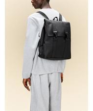 RAINS MSN BAG Wodoodporny plecak miejski czarny - Plecaki szkolne i rekreacyjne - 4