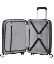 AMERICAN TOURISTER SOUNDBOX SPINNER W&oacute;zek średni, rozszerzalny bas czarny - W&oacute;zki twarde - 2