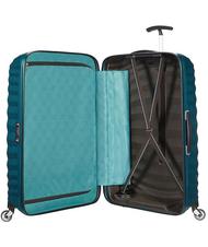 SAMSONITE LITE-SHOCK Duży, ultralekki w&oacute;zek niebieski benzynowy - W&oacute;zki twarde - 2