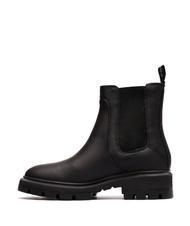 TIMBERLAND CORTINA VALLEY Sk&oacute;rzane botki Chelsea CZARNY ODRZUT - Buty damskie - 3