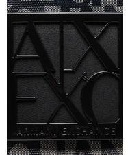 ARMANI EXCHANGE LOGO ALL OVER Torebka z paskiem na ramię beżowy/czarny - Torby damskie - 4