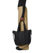RAINS TOTE BAG MINI Torba wodoodporna czarny - Torby damskie - 3