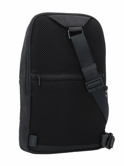 WOLLEN Plecak na jedno ramię Czarny - Plecaki na laptopa do pracy