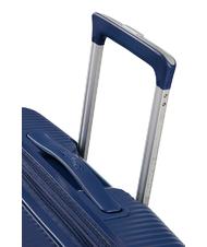 AMERICAN TOURISTER SOUNDBOX Mały w&oacute;zek rozszerzalny granatowy o p&oacute;łnocy - Bagaż podręczny - 4