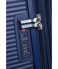 AMERICAN TOURISTER SOUNDBOX Mały w&oacute;zek rozszerzalny granatowy o p&oacute;łnocy - Bagaż podręczny - 6
