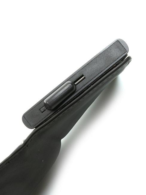 TIGER Uchwyt na kartę blokującą RFID Czarny - Portfele męskie