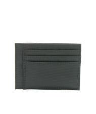 PIQUADRO MACBETH Etui na karty ze sk&oacute;ry i materiału Czarny - Portfele męskie - 3