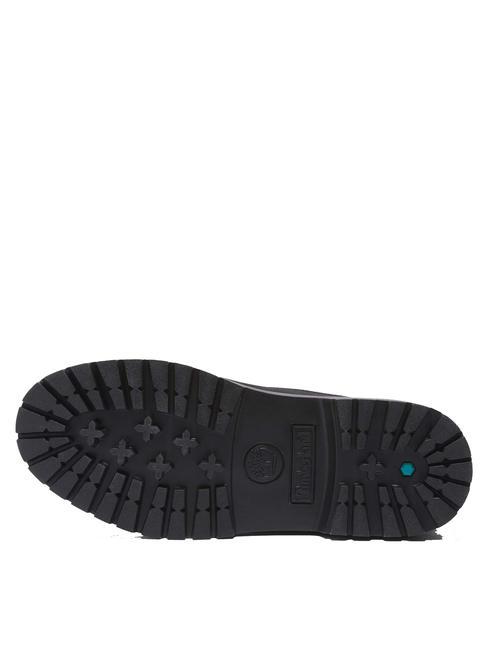 HERITAGE PLATFORM Buty do kostki z nubuku CZARNY ODRZUT - Buty damskie