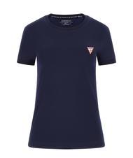 GUESS MINI TRIANGLE Koszulka typu slim-fit zaczerniony niebieski - Koszulki i topy damskie - 4