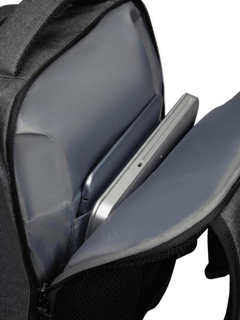 STREETHERO Plecak na laptopa 14" szary melanż - Plecaki na laptopa do pracy