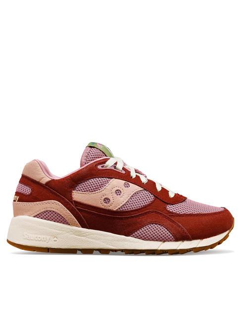 SHADOW 6000 Adidasy Burgundia - Buty uniseks