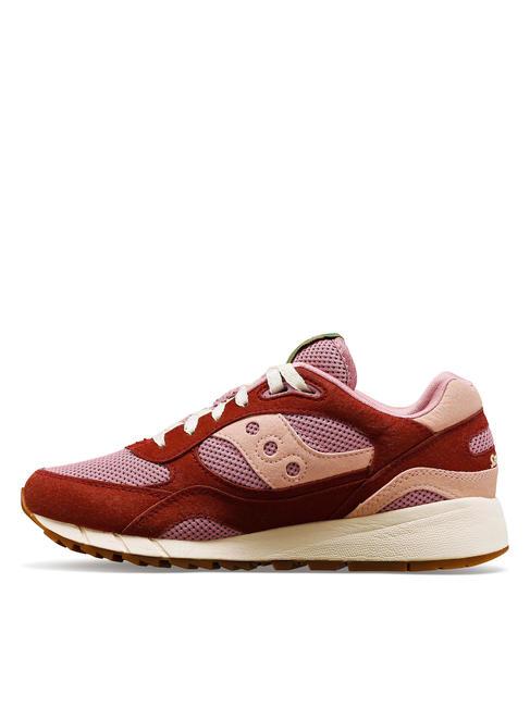 SHADOW 6000 Adidasy Burgundia - Buty uniseks