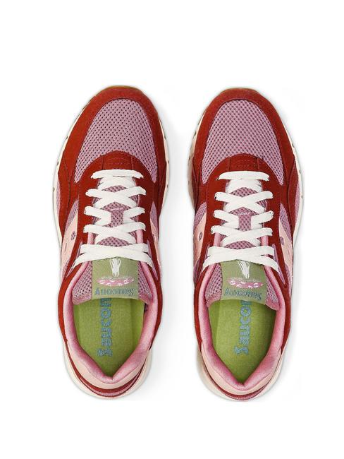 SHADOW 6000 Adidasy Burgundia - Buty uniseks