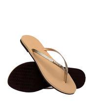 HAVAIANAS YOU GLITTER Klapki złoty - Buty damskie - 5
