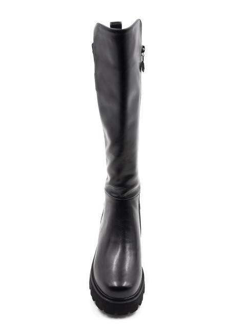 PLATFORM Wysokie buty czarny - Buty damskie