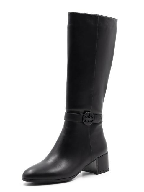 RB LOGO ROUND Buty na wysokim obcasie czarny - Buty damskie